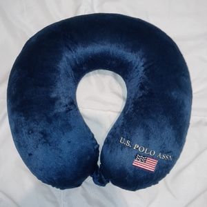 NWOT blue us polo neck pillow